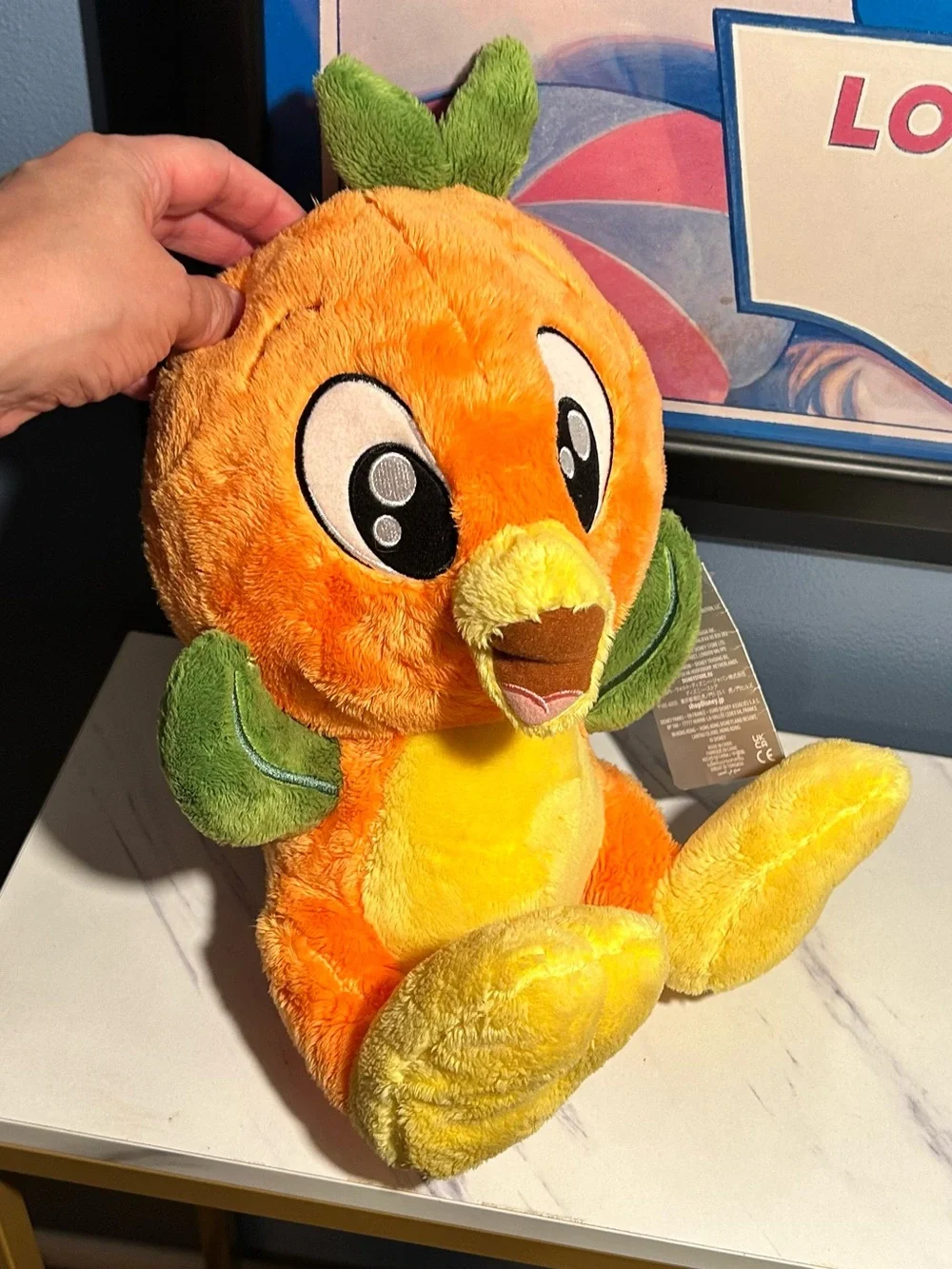 Disney Orange Bird Plush Toy ⭐️5FOR$25⭐️